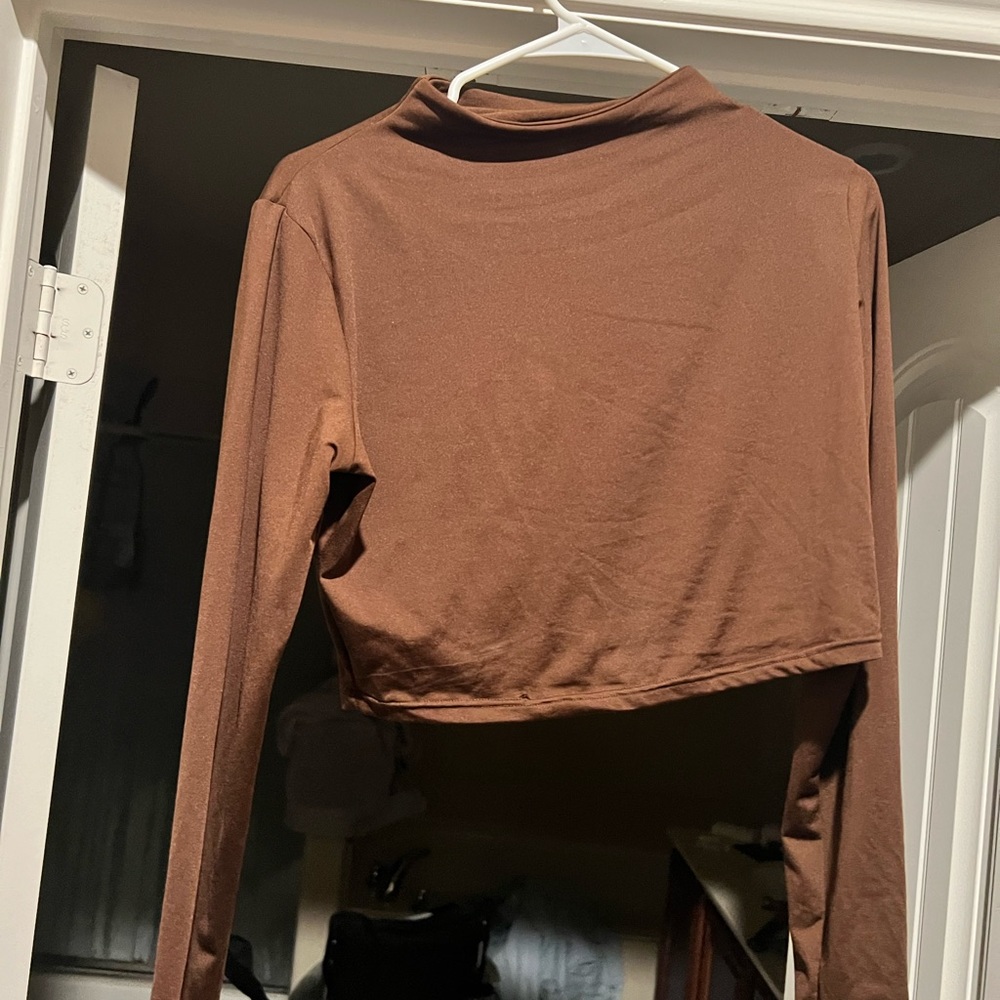 2 piece brown set